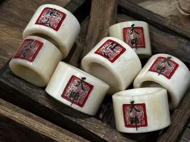 天師扳指手工作品